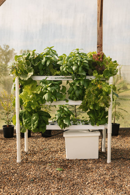 The Triple Decker Salad Table